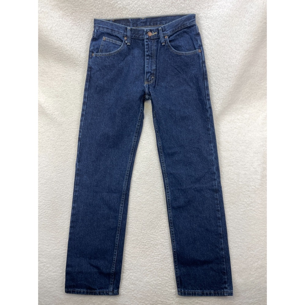 Wrangler Men's Slim Straight Jeans - Dark Blue